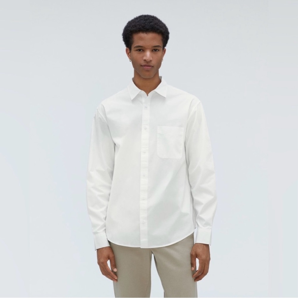 NWT Everlane The Relaxed Poplin Shirt